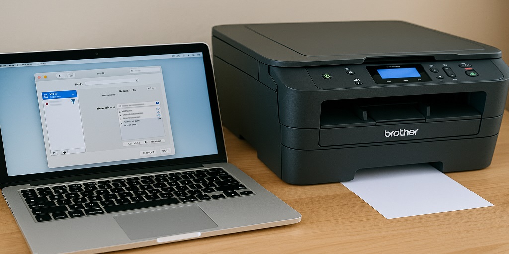 WiFi Setup for Brother Printers on MacBook